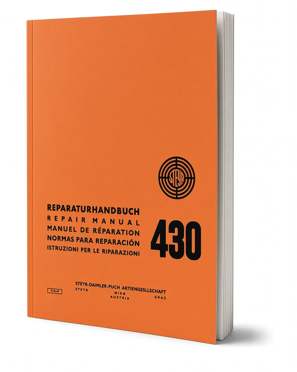 Steyr 430 Traktor Reparaturanleitung TS 85/69