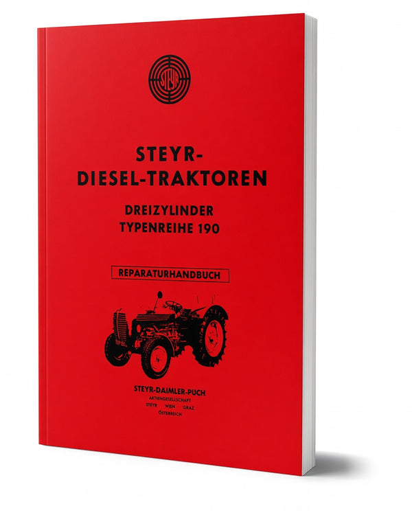 Steyr 190 Traktor Reparaturanleitung TS 1/65