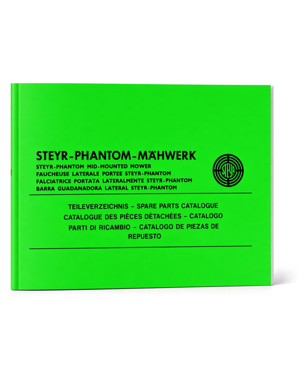 Steyr Phantom Mähwerk Ersatzteilkatalog Ausgabe 1973