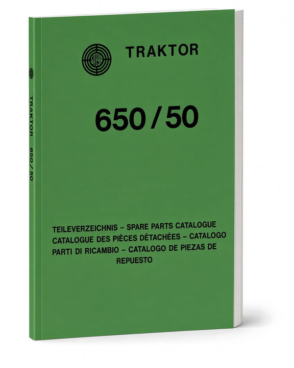 Steyr 50 und 650 Traktor Ersatzteilkatalog TS 73/68