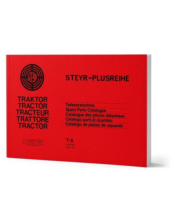 Steyr Plus-Serie Motoren und Nebenaggregate Teileverzeichnis TS 7/75
