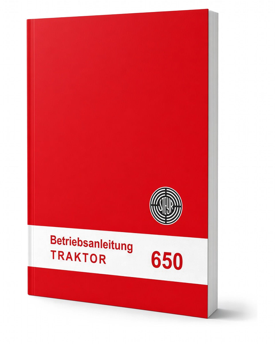 Steyr 650 Traktor Betriebsanleitung