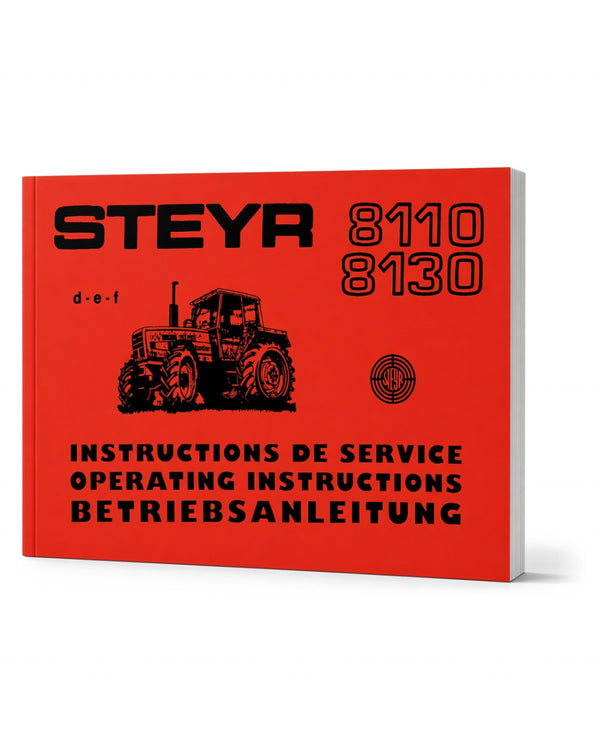 Steyr 8110 und 8130 Betriebsanleitung TS 280/87