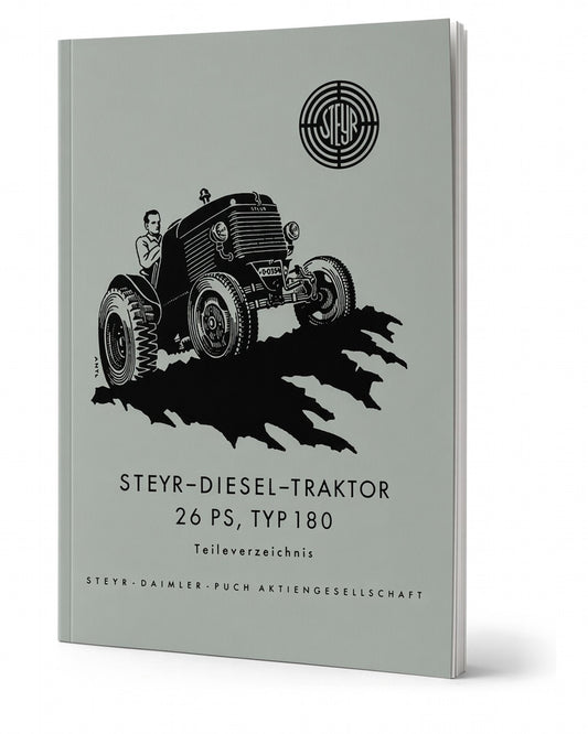 Steyr 180 - 26 PS Traktor Ersatzteilkatalog