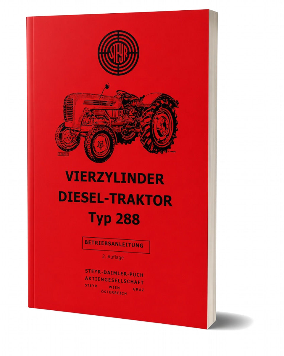 Steyr 288 Traktor Betriebsanleitung