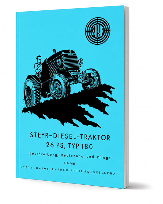 Steyr 180 - 26 PS Traktor Betriebsanleitung