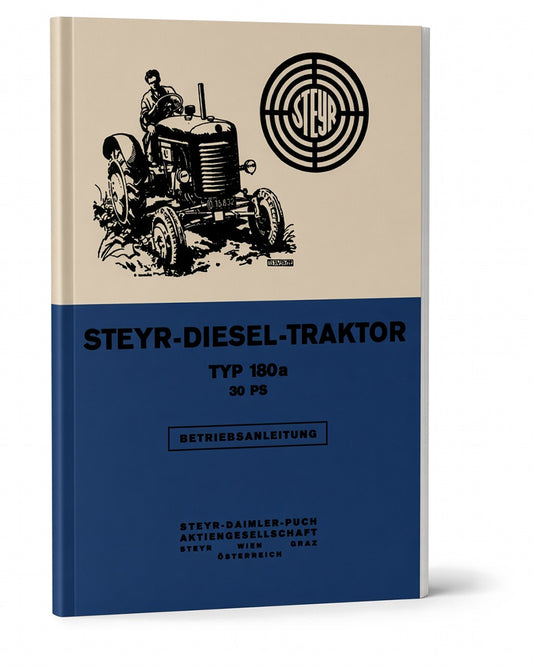 Steyr 180a Traktor Betriebsanleitung