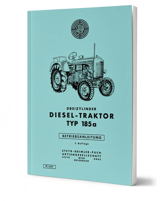 Steyr 185a Traktor Betriebsanleitung