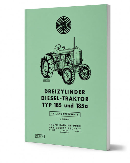 Steyr 185 und 185a Traktor Ersatzteilkatalog