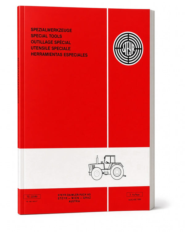 Steyr Spezialwerkzeuge für Traktoren - Ausgabe 1980 TS 220/80