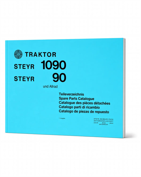 Steyr 90 90a 1090 1090a Traktor Ersatzteilkatalog TS 9/69