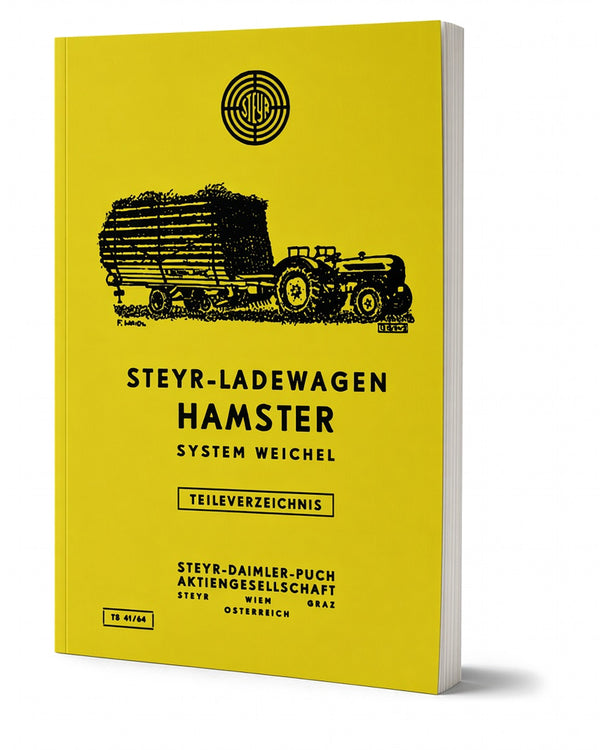 Steyr Hamster System Weichel Ersatzteilkatalog Ausgabe 1964