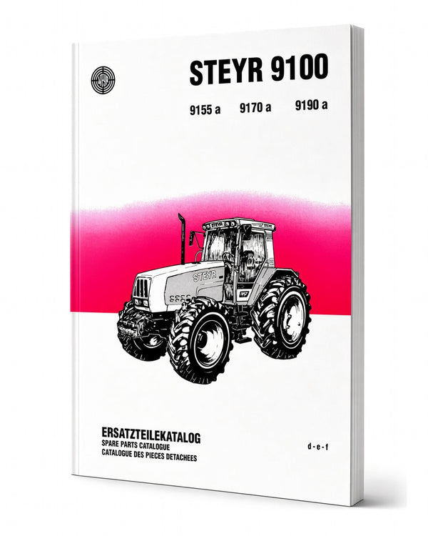 Steyr 9100 9155 9170 9190 Traktor Ersatzteilkatalog