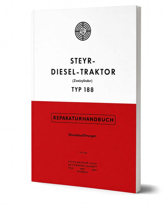 Steyr 188 Traktor Reparaturanleitung mit Wunschausführungen - steyr-traktor