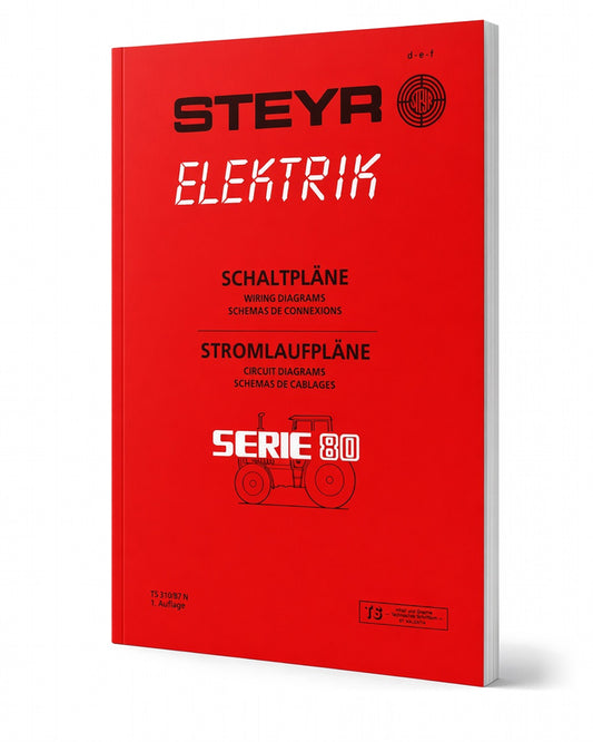 Steyr Serie 80 Elektrik Schaltpläne und Stromlaufpläne - steyr-traktor