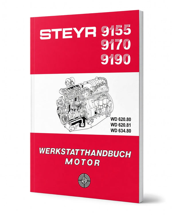 Steyr WD620 und WD634 Reparaturanleitung TS 201/94