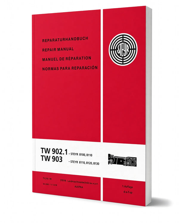 Steyr TW902.1 und TW903 Reparaturanleitung TS 210/90