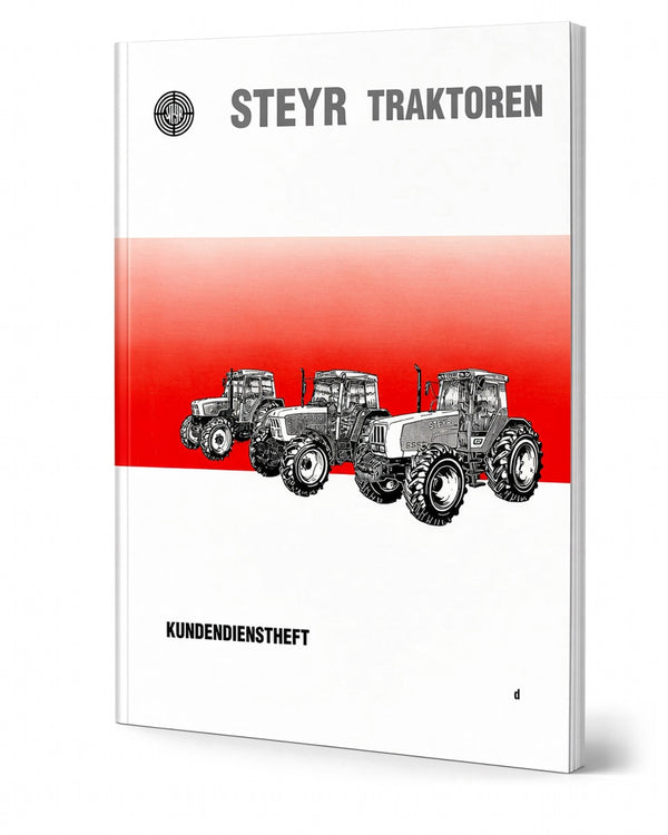 Steyr 600 900 9000 Traktor Kundendienstheft TS 201/95