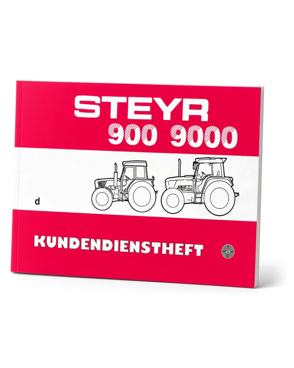 Steyr 900 und 9000 Traktor Kundendienstheft TS 217/93