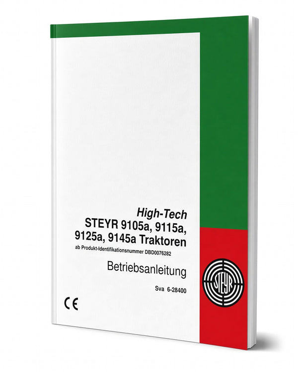 Steyr 9105a 9115a 9125a 9145a Traktor Betriebsanleitung