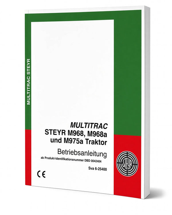 Steyr Multi-Trac M968 M968a M975a Betriebsanleitung Ausgabe 2000